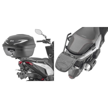 Portapacchi bauletto Givi SR6123 per scooter Kymco KRV 200 dal 2023
