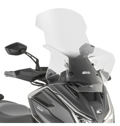 Givi D6124ST Parabrezza alto trasparente per Kymco DTX 360 dal 2021