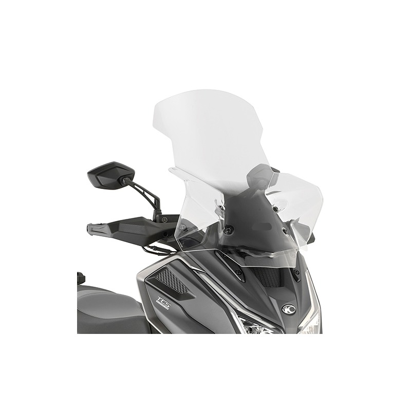 Kappa KD6124ST Parabrezza alto trasparente per Kymco DTX 360 dal 2021