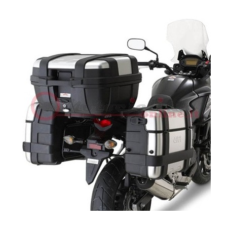 PL1121 GIVI Portavaligie Laterali Monokey per Honda CB500 X 1316