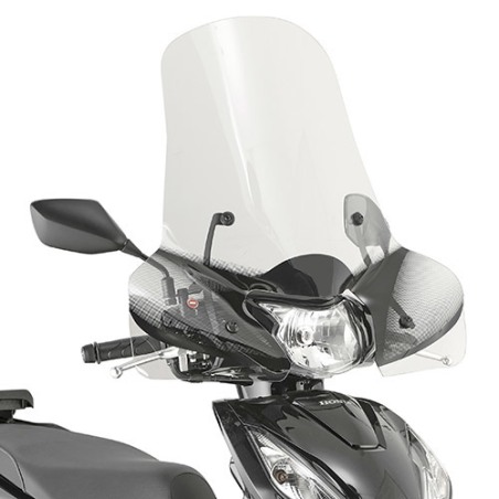 Prarabrezza Kappa 308AK Honda SH 300i 2007 Vision e Yamaha d\'elight 125