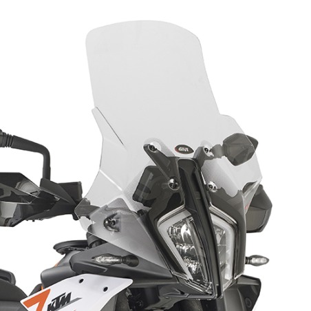 Cupolino alto trasparente Givi D7716ST per KTM 890 Adventure dal 2023