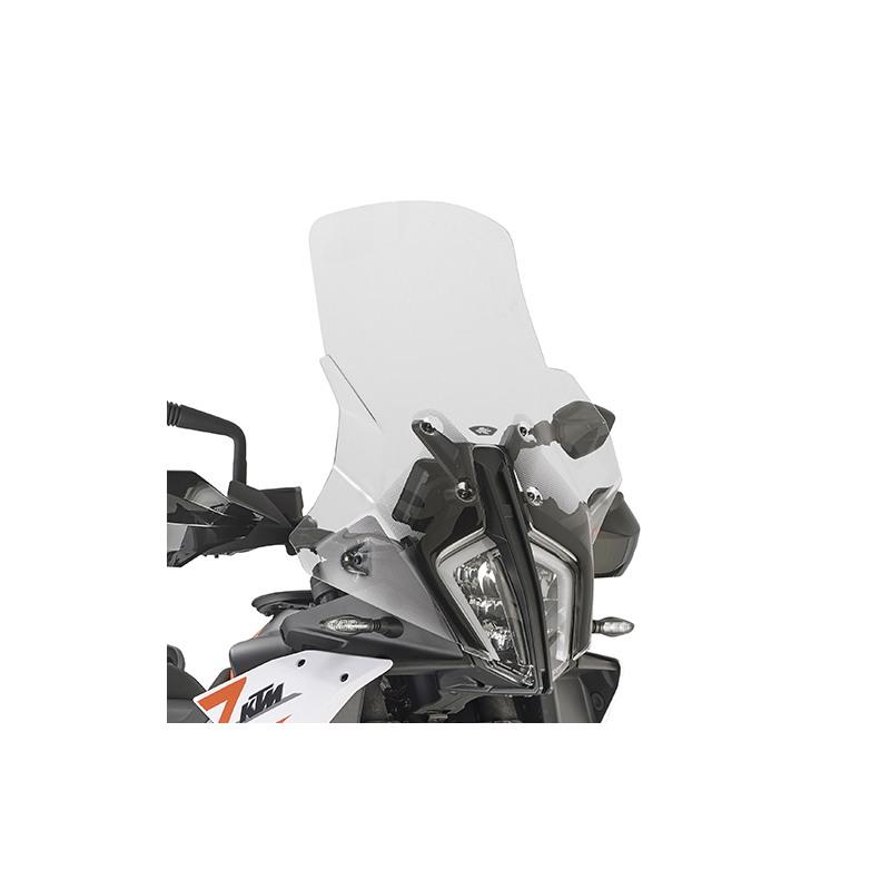 Cupolino alto trasparente Kappa KD7716ST per KTM 890 Adventure dal 2023