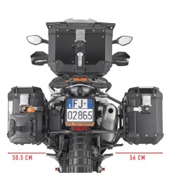 Givi PLO7717CAM Telaietti laterali portavaligie Cam-Side per KTM 890 SMT dal 2023