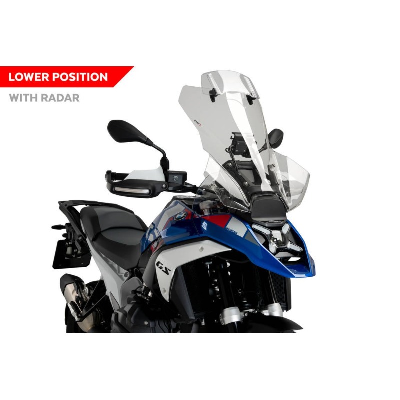 Cupolino Touring con spoiler Puig 21796 per moto BMW R1300GS