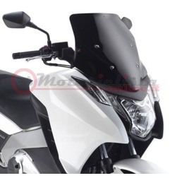 D1109B GIVI Parabrezza basso sportivo Nero Lucido per Honda Integra 750 2016