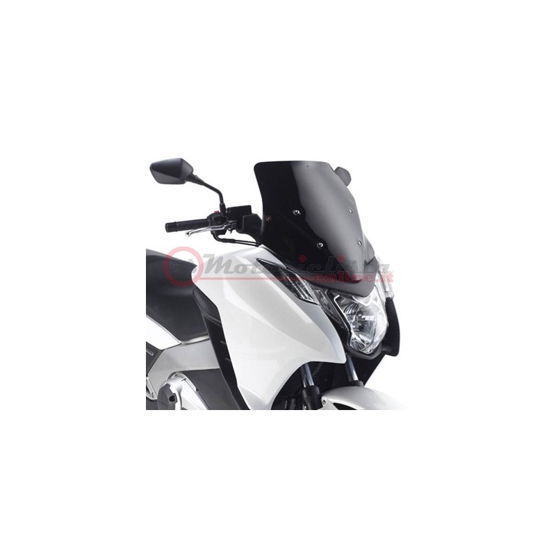 D1109B GIVI Parabrezza basso sportivo Nero Lucido per Honda Integra 750 2016
