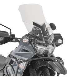 Givi D4133ST Cupolino alto trasparente per moto Kawasaki KLR 650 S 2023