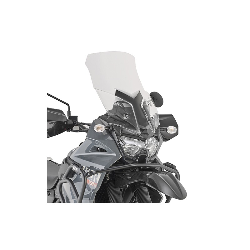 Kappa KD4133ST Cupolino alto trasparente per moto Kawasaki KLR 650 S 2023