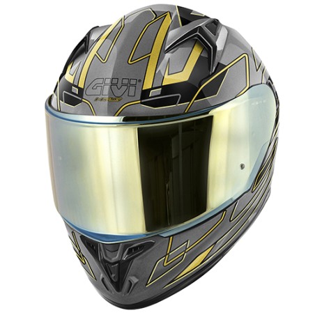 Givi 50.9 Assault Casco moto integrale con visierino solare ECE6