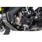 Copricarter in plastica Touring da 8 mm nero AXP AX1623 per Husqvarna Norden 901