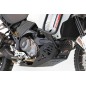 Piastra protezione motore AXP Adventure per Ducati Desert X con paramotore Hepco Becker