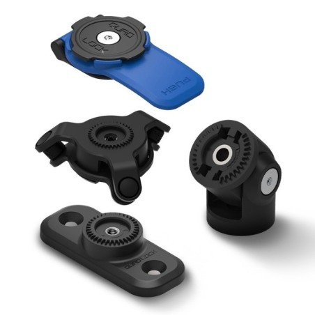 Quad Lock Kit Di Montaggio 360 per scooter - Supporto/Adattatore/Blocco + Smorzatore Di Vibrazioni