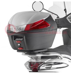 SR5611 GIVI Portapacchi posteriore attacco per bauletti Monolock per Piaggio Liberty 50-125-150 I-GET 2016