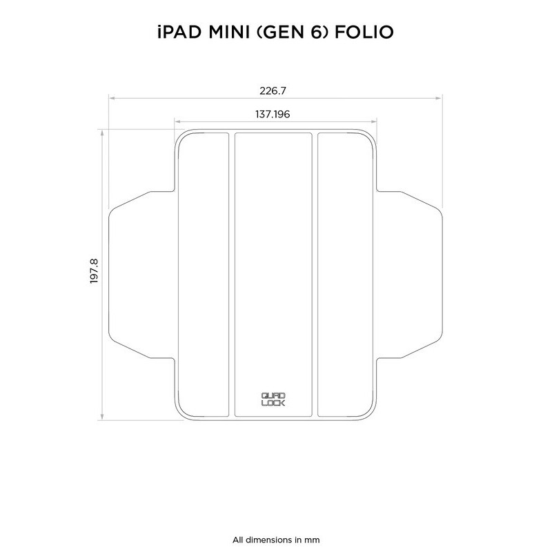 Custodia Folio In Pelle Per IPad 9.7 (6a/5a Gen) - Con Funzione Sonno/Risveglio - ENAPY