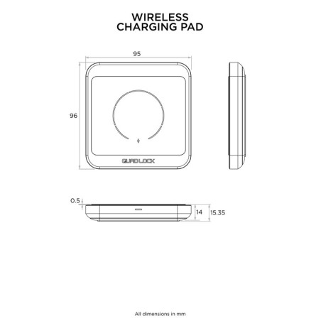 Quad Lock QLM-WCP Supporto ricarica wireless