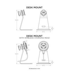 Quad Lock QLM-DSK-2 Supporto da scrivania