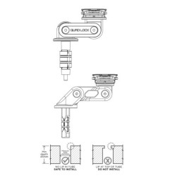 Quad Lock QLM-FSM Supporto piantone sterzo