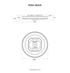 Quad Lock QLH-MAG Blocco standard Mag