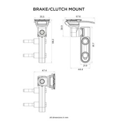 Quad Lock QLM-CLH Supporto per telefono freno/frizione master