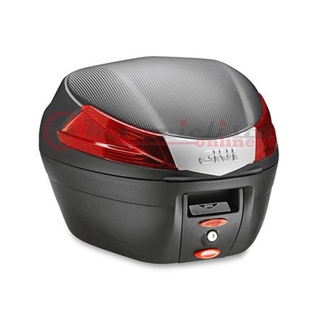 Givi B34NMAL Bauletto 34 litri Catadiottri Rossi Piastra Monolock inclusa