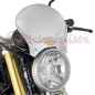 Givi 100AL Cupolino Universale per moto Naked in alluminio Grigio