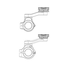 Quad Lock QLM-HBR Supporto del manubrio per smartphone