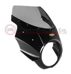 GIVI A800N Cupolino Universale fumé con carenatura in vetroresina verniciato Nero 