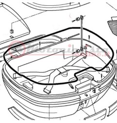 Givi Z769 Ricambi Bauletto Guarnizione bauletto nera per V46N - V46NT TECH 