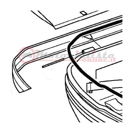 Givi Z637R Spinetta corta gruppo serratura V46, E450, E470