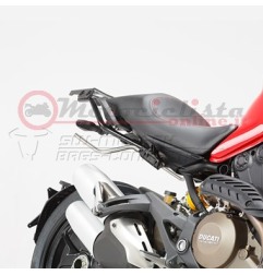 BC.HTA.22.740.10400/B Kit Borse Laterali + Telaietto sgancio rapido SW_Motech per DUCATI Monster 821 e 1200 e Monster 821 2014