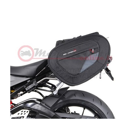 BC.HTA.07.740.10801/B Kit Borse Laterali + Telaietto sgancio rapido SW_Motech per BMW S1000RR 2015