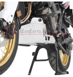 810994 00 12 Piastra paramotore Hepco & Becker in alluminio Silver per Honda CRF 1000 L Africa Twin