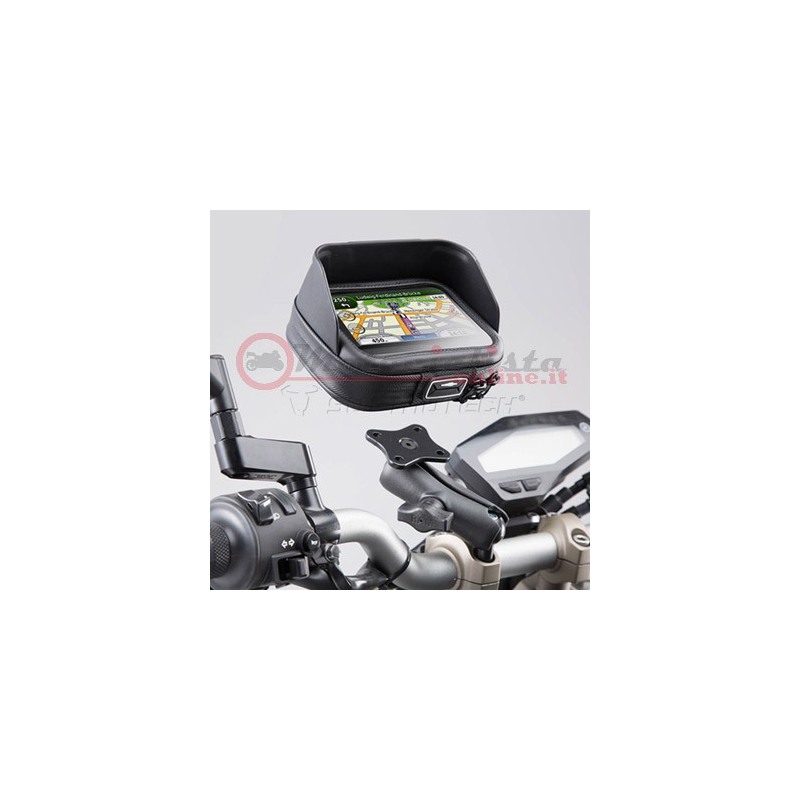 GPS.00.308.30202/B Kit universale SW Motech per supporto GPS-Smartphone-Videocamera