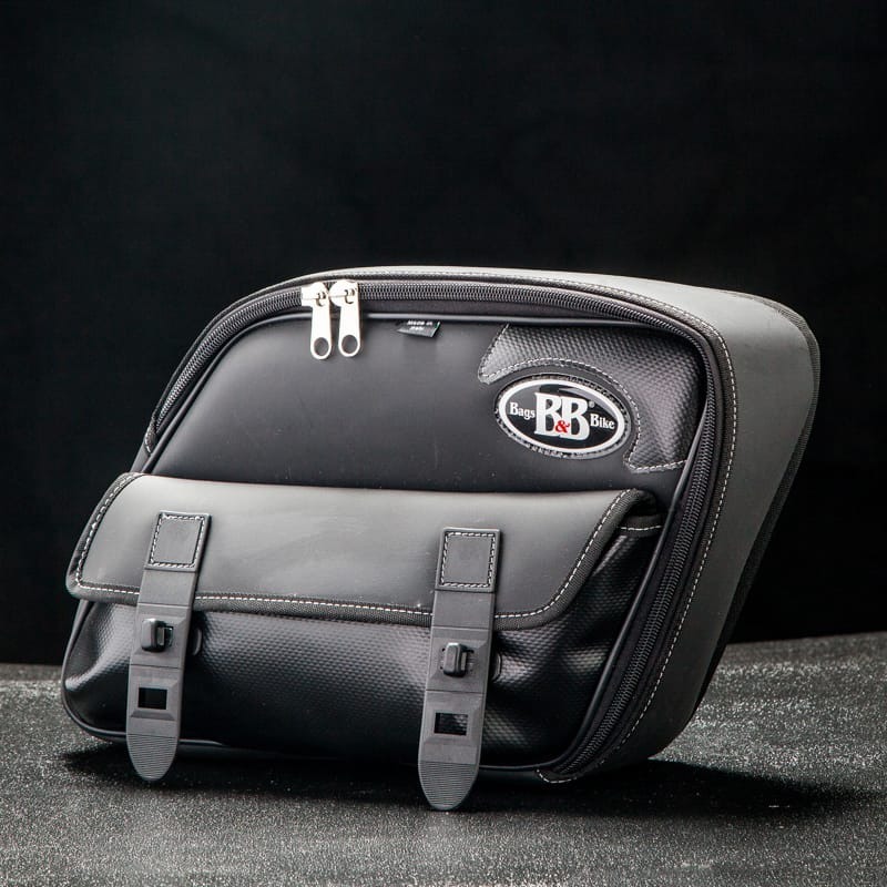 Organizer Per Borse Laterali Harley-Davidson Touring – 2 Pezzi Con 6 Tasche, Per Street Glide Road King 2014-2023