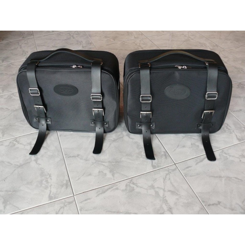 Borse Laterali Per Moto In Pelle PU - Set 2 Pezzi, Impermeabili E Stilosi Per Viaggi E Giornaliero - Foto 7