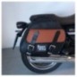 Bags&Bike EXPLORER 2 Coppia Di Borse Laterali Modello Explorer Nera E Cuoio Per Moto Guzzi V7 2021