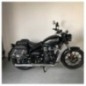 Bags&Bike EXPLORER/N/MET Coppia Di Borse Laterali Modello Explorer Nera Per Meteor 350 Royal Enfield