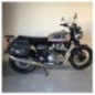 Bags&Bike EXPLORER/N/MET-1 Coppia Di Borse Laterali Modello Explorer Nera Per  Royal Enfield Interceptor E Continental