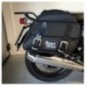 Bags&Bike EXPLORER/N/MET-1 Coppia Di Borse Laterali Modello Explorer Nera Per  Royal Enfield Interceptor E Continental