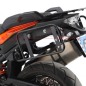 6507524 00 01 Telaietto portavaligie laterali asimmetrico Hepco & Becker per KTM Adventure/Superadventure
