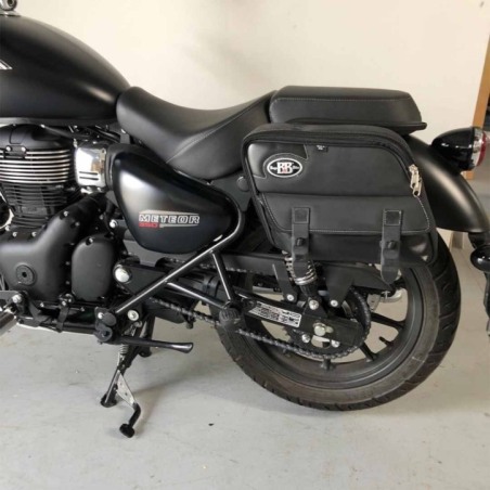 Bags&Bike PERFECT/MET Coppia Borse Laterali Perfect Per Meteor 350 Royal Enfield