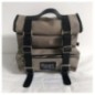 Bags&Bike SAHARA/G/T9 Borsa Laterale Sx Modello Sahara In Canvas Grigia Per Triumph Street Scrambler 900