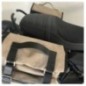 Bags&Bike SAHARA/G/V7/01 Coppia Di Borse Laterali Modello Sahara In Canvas Grigio Per Moto Guzzi V7 2021