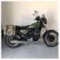 Bags&Bike SAHARA/G/V7/BR Coppia Di Borse Laterali Modello Sahara In Canvas Grigio Per Moto Guzzi Roamer