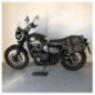 Bags&Bike SAHARA/V/T9 Borsa Laterale Sx Modello Sahara In Canvas Verde Per Triumph Street Scrambler 900