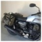 Bags&Bike SAHARA/V/V7/01 Coppia Di Borse Laterali Modello Sahara In Canvas Verde Per Moto Guzzi V7 2021