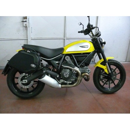 Bags&Bike SCRAMBLERDCSC800400 Coppia Di Borse Laterali Modello Scrambler Per Ducati Scrambler 800/400