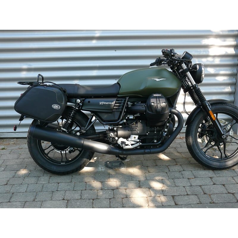 Bags&Bike SCRAMBLERMTGZV7III Coppia Di Borse Laterali Modello Scrambler Per Moto Guzzi V7 III