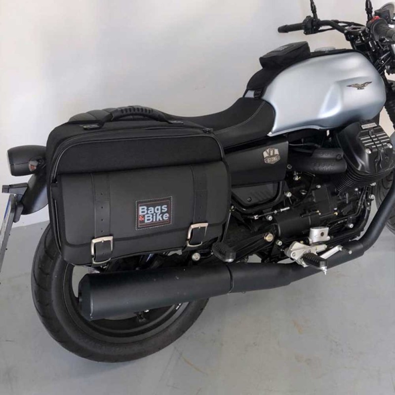 Borse Laterali Per Moto In Pelle PU - 1 Paio, Impermeabili, Per Forcella, Grandi Dimensioni